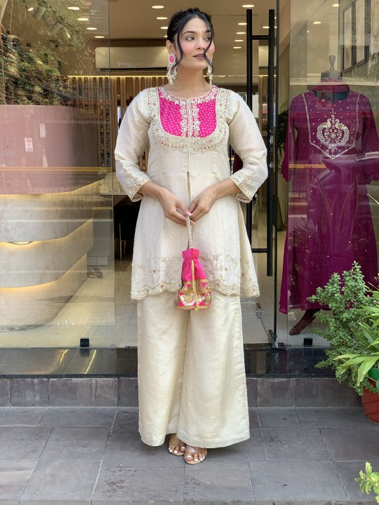 IVORY GRACE KURTA SET