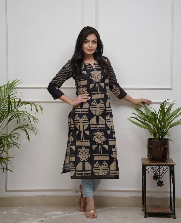 Emerald Geo Charm Kurta