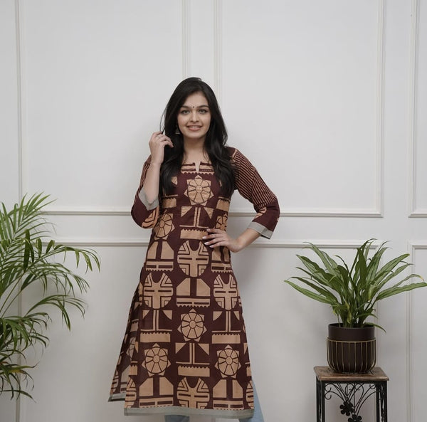 Emerald Geo Charm Kurta